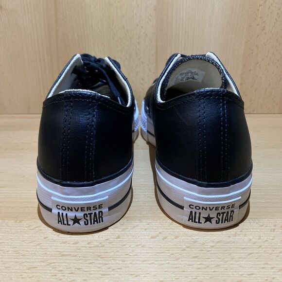 Converse Chuck Taylor All Star Lift Platform Black White Sneaker Women 11 - Picture 5 of 9